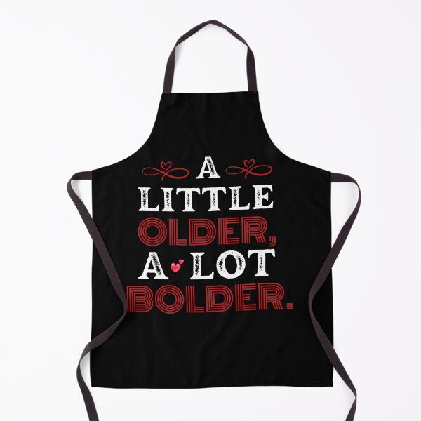 Item preview, A Little Older, A Lot Of Bolder Typographic Birthday Design designed and sold by Raise2Shine.