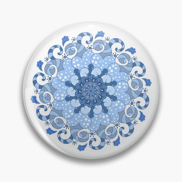 Item preview, Mandala. Blue tone.  designed and sold by Pattawadee.