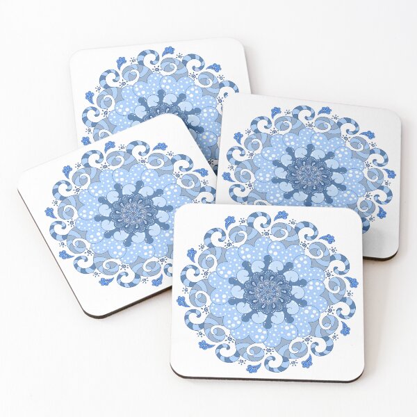 Item preview, Mandala. Blue tone.  designed and sold by Pattawadee.