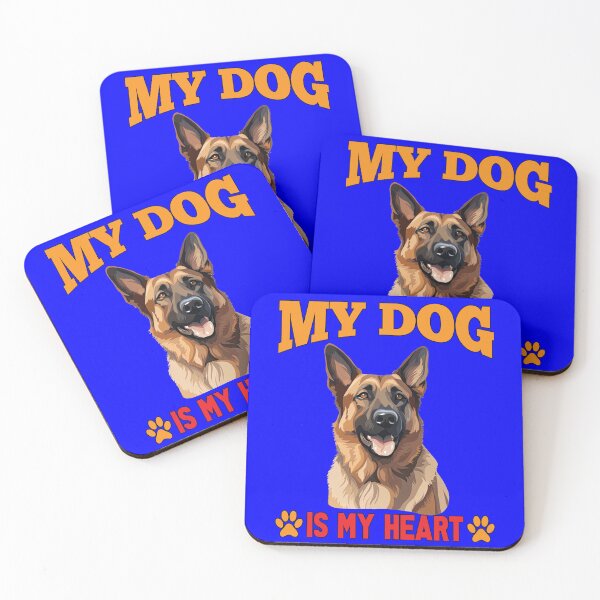 Item preview, German Shepherd Owner My Dog Is My Heart designed and sold by fantasticdesign.