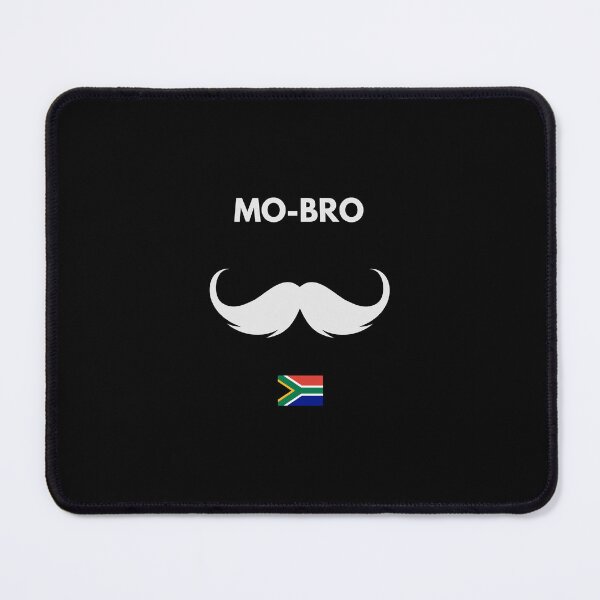 Item preview, MOvember Inspired MO-BRO South Africa Moustache 1 T-Shirt and Stickers  designed and sold by Wit-T-Merch.