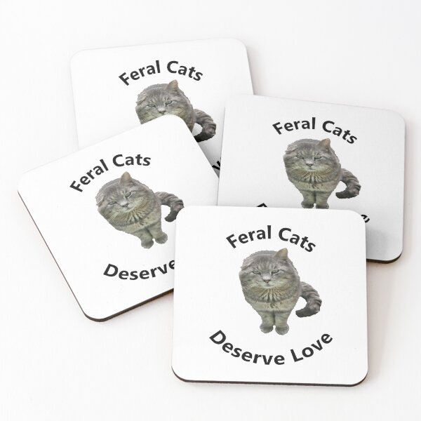 Item preview, Feral Cats Deserve Love designed and sold by jkalani.
