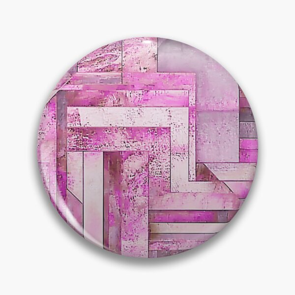 Item preview, Pink Geometric Shapes Pattern designed and sold by HausKatz.