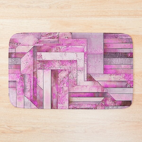 Item preview, Pink Geometric Shapes Pattern designed and sold by HausKatz.
