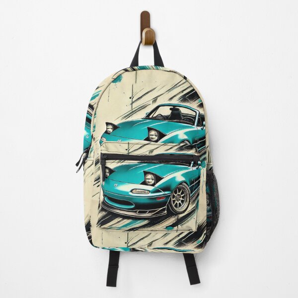 Item preview, 1st Gen Mazda Miata Fanart (Teal) designed and sold by Peterson Designs.