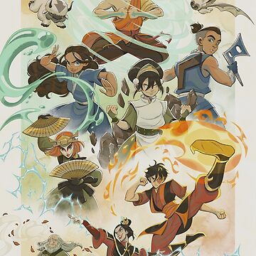 Artwork thumbnail, The Last Airbender by AlexaDoodles