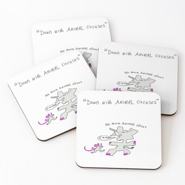 Item preview, Down With Animal Circuses designed and sold by pinkyjainpan.