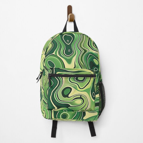 Item preview, Green Hues Graffiti Art - Colorful Swirls Pattern designed and sold by HausKatz.