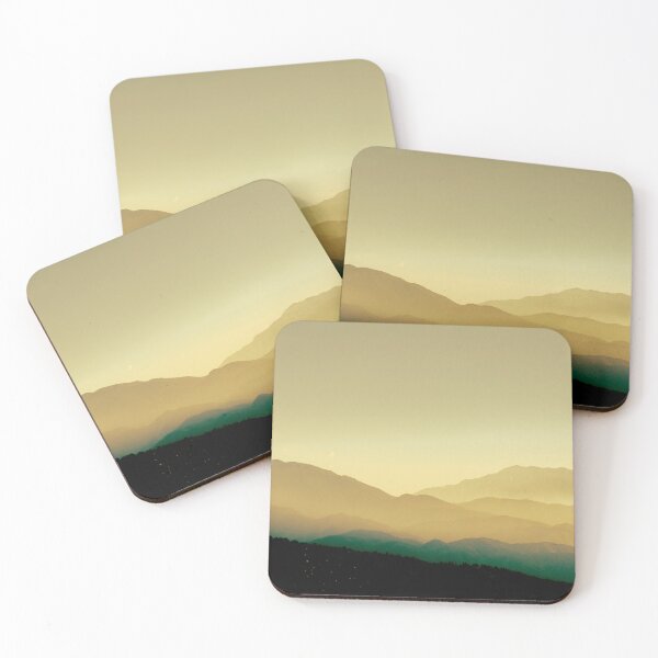 Item preview, Mountain ridges in green hues stretching into distance. designed and sold by Brian Scantlebury.
