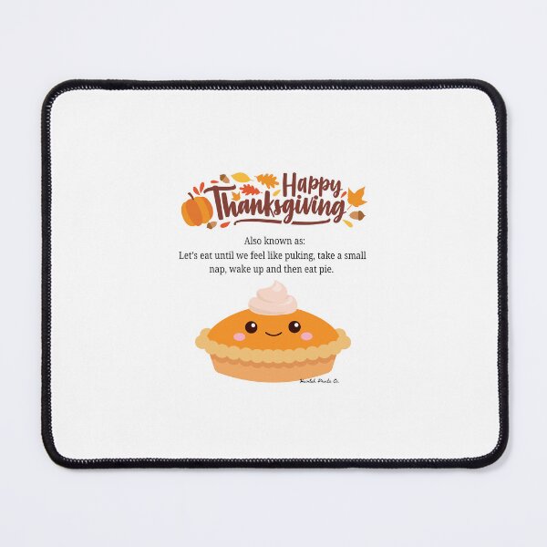Item preview, Thanksgiving Pie- Designs designed and sold by HavilahPrintsCo.