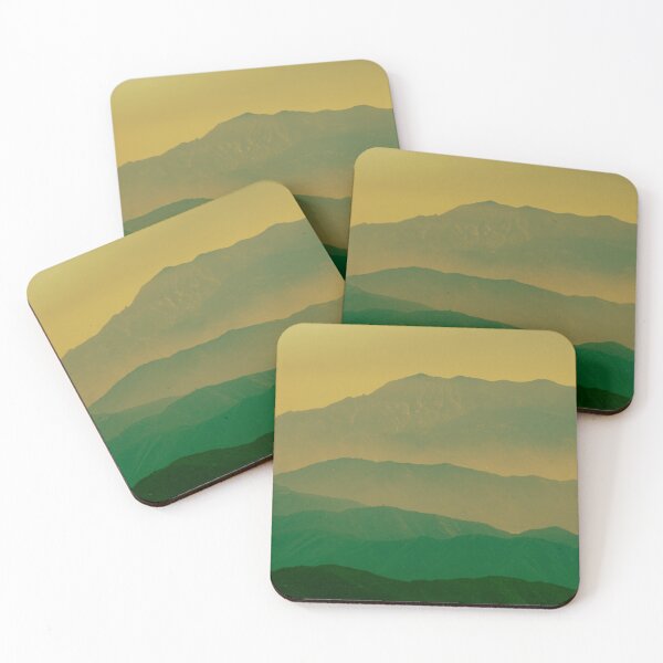 Item preview, Mountain ridges in green hues stretching into distance. designed and sold by Brian Scantlebury.