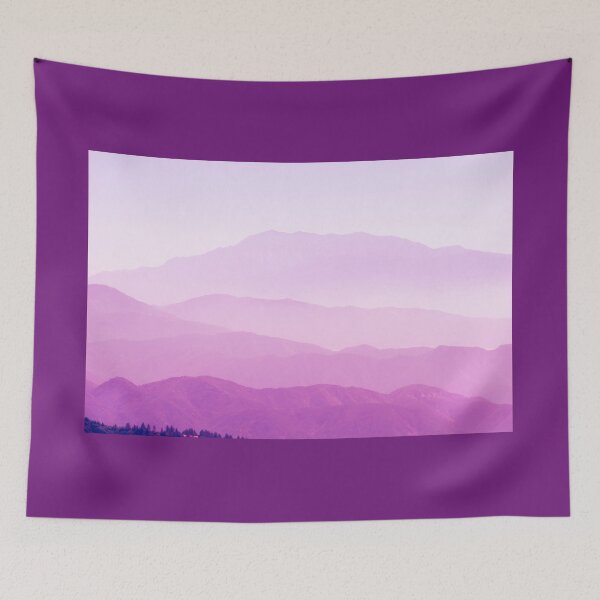 Item preview, Blue ridge mountain, tiers of mountain ridges stretching into distance under blue sky designed and sold by Brian Scantlebury.
