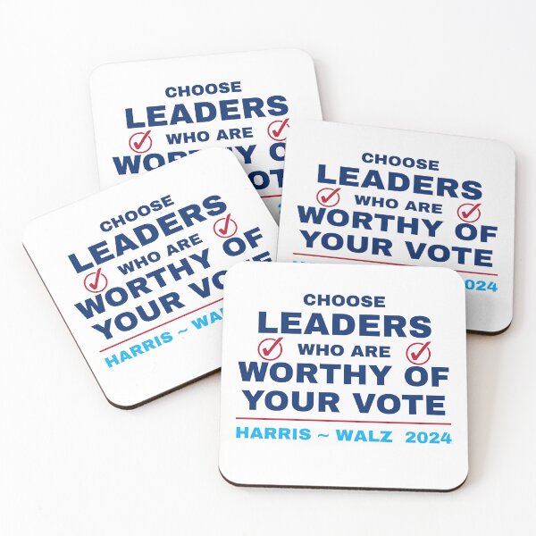 Item preview, Choose leaders who are *worthy* of your vote! designed and sold by CleverHeads.