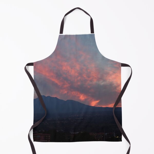 Item preview, Sunset over Mount Etna from Riposto, Sicily, Italy designed and sold by Dreamscape Eclectic .