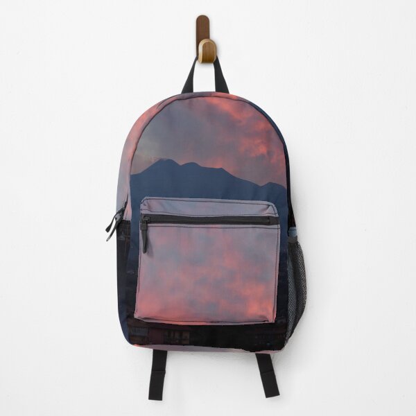 Item preview, Sunset over Mount Etna from Riposto, Sicily, Italy designed and sold by Dreamscape Eclectic .