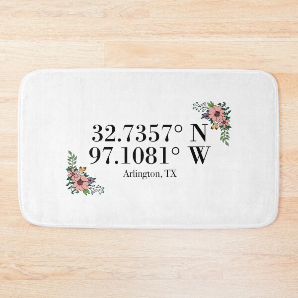 Item preview, Arlington, TX Coordinates designed and sold by mynameisliana.