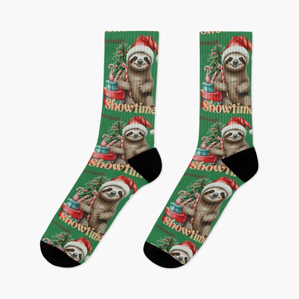 Item preview,  x-mas, sloth, sloth sticker kawaii sloth, xmas sloth, KAWAII,2025, holidays,gifts,happy,FOODIESART designed and sold by FOODIESART.
