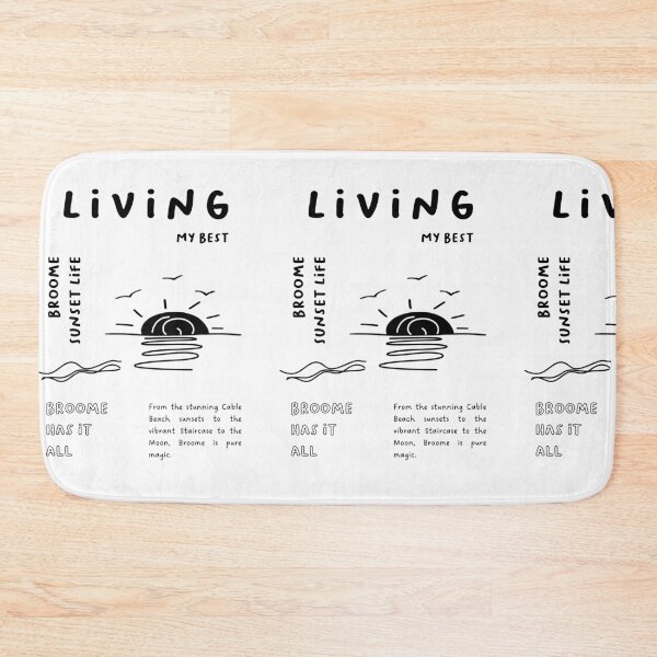 Item preview, Living My Best Broome Sunset Life   designed and sold by RM-Journey.