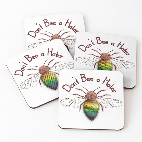 Item preview, Don't Bee a Hater designed and sold by onboarddesigns.
