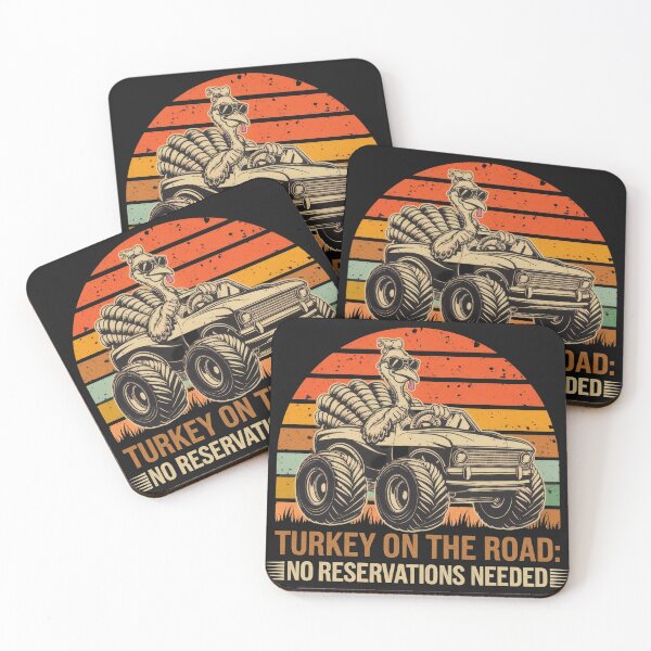 Item preview, turkey on the road no reservation needed designed and sold by GogoGrove.