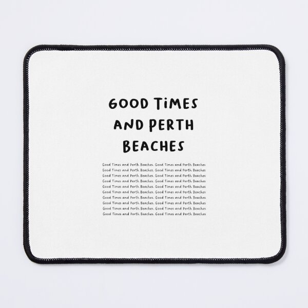 Item preview, Good Times and Perth Beaches | Minimalist Design | Handwritten Font designed and sold by RM-Journey.