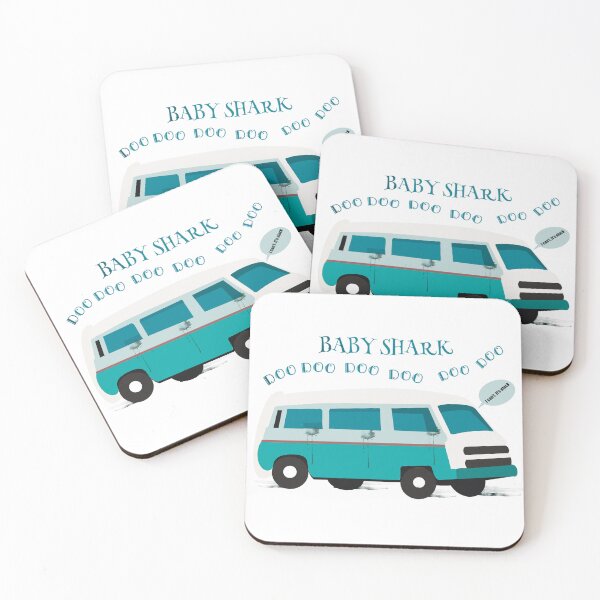 Item preview, Umbrella Academy stickers T-shirt baby shark  designed and sold by Shanuarts.