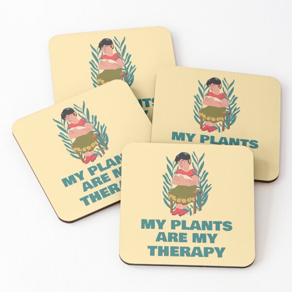 Item preview, My Plants are my Therapy designed and sold by 87-Aesthetics.