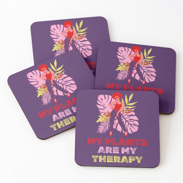 Item preview, My Plants are my Therapy designed and sold by 87-Aesthetics.