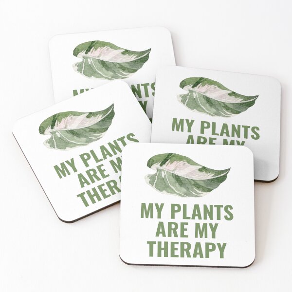 Item preview, My Plants are my Therapy designed and sold by 87-Aesthetics.