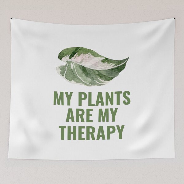 Item preview, My Plants are my Therapy designed and sold by 87-Aesthetics.