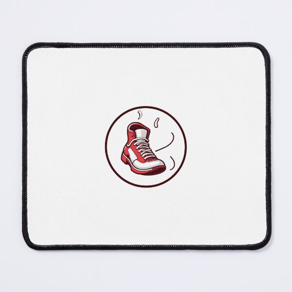 Item preview, "Red Retro Sneaker Sticker" designed and sold by PRIME4YOU.