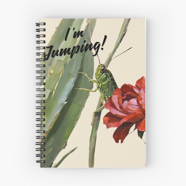 Item preview, The Grasshopper and the Red Flower designed and sold by Ciervo Primavera.