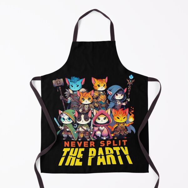 Item preview, Never Split the Party designed and sold by D20Tees.