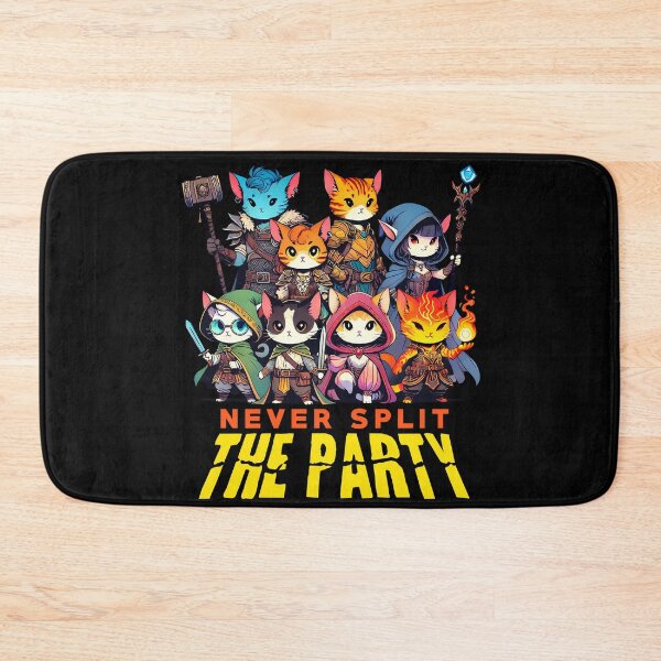 Item preview, Never Split the Party designed and sold by D20Tees.