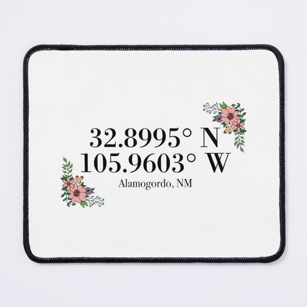 Item preview, Alamogordo, NM Coordinates designed and sold by mynameisliana.