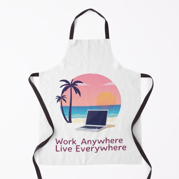 Item preview, Work Anywhere, Live Everywhere designed and sold by duke818.
