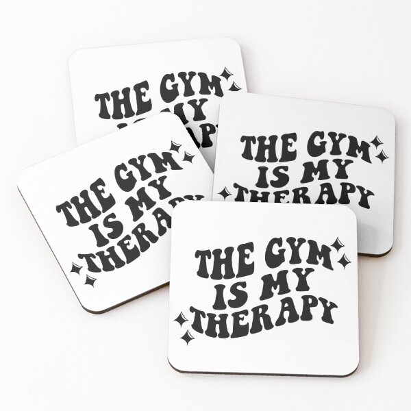 Item preview, The gym is my therapy t-shirt designed and sold by DelightfulTees.