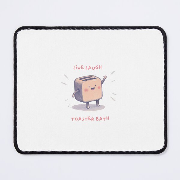 Item preview, Live, laugh, toaster bath designed and sold by marivali.