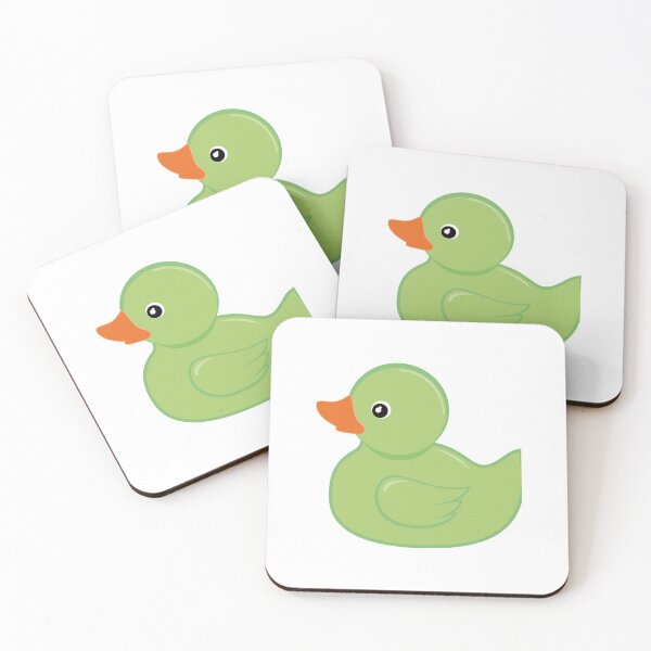 Item preview, Green rubber Duck designed and sold by ciarameadows.