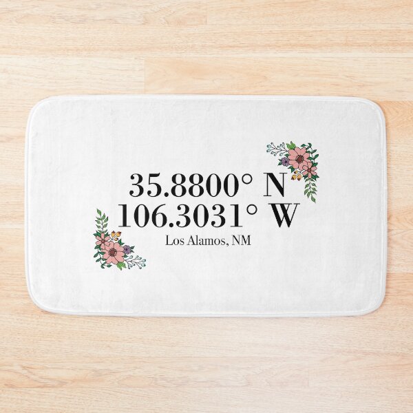Item preview, Los Alamos, NM Coordinates designed and sold by mynameisliana.