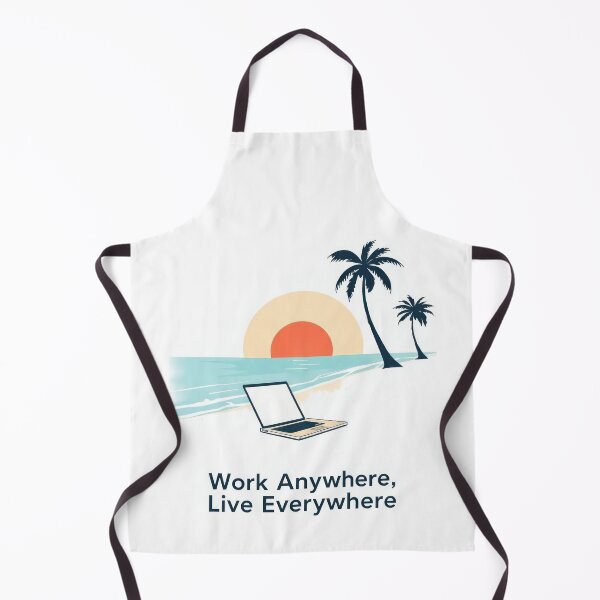 Item preview, Work Anywhere, Live Everywhere designed and sold by duke818.