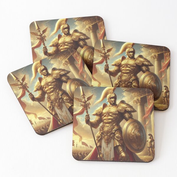 Item preview, Ares: The Golden God of War - Majestic Power Unleashed! designed and sold by aunins7.