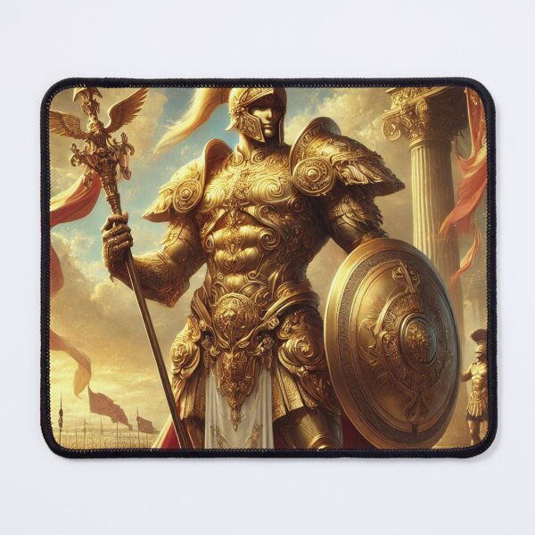 Item preview, Ares: The Golden God of War - Majestic Power Unleashed! designed and sold by aunins7.