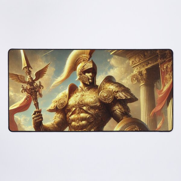 Item preview, Ares: The Golden God of War - Majestic Power Unleashed! designed and sold by aunins7.