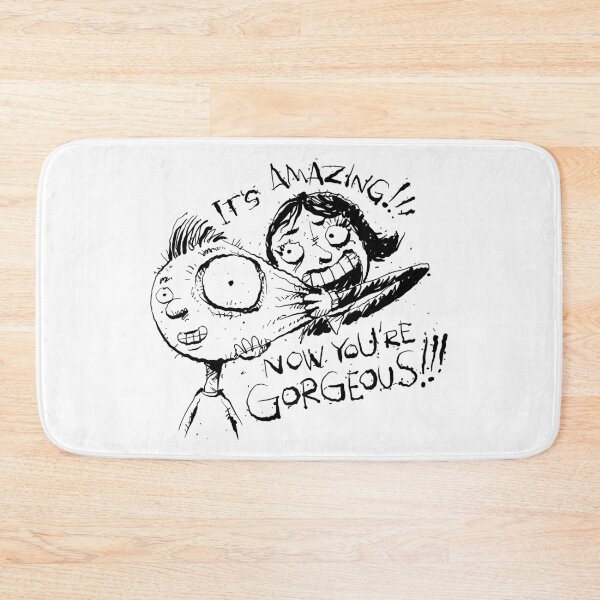 Item preview, Woman stretching man's face designed and sold by essence-of-fred.