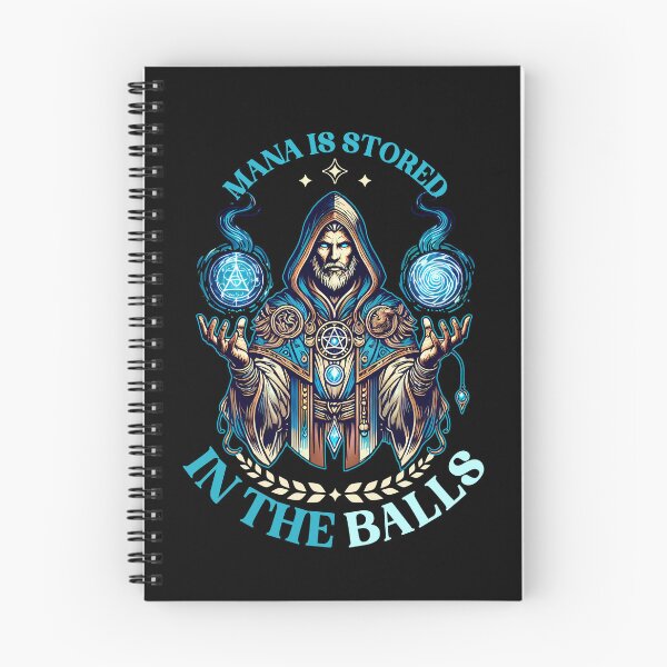 Item preview, Mana Is Stored In The Balls designed and sold by D20Tees.