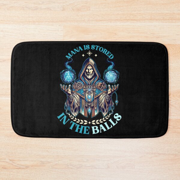 Item preview, Mana Is Stored In The Balls designed and sold by D20Tees.