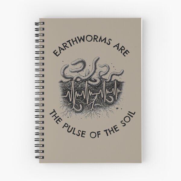 Item preview, Earthworms Are The pulse Of The Soil designed and sold by Zilpa’s Prints.