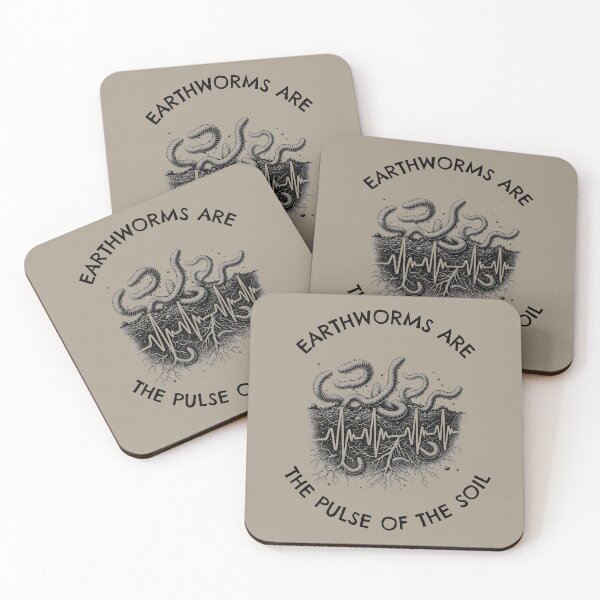 Item preview, Earthworms Are The pulse Of The Soil designed and sold by Zilpa’s Prints.