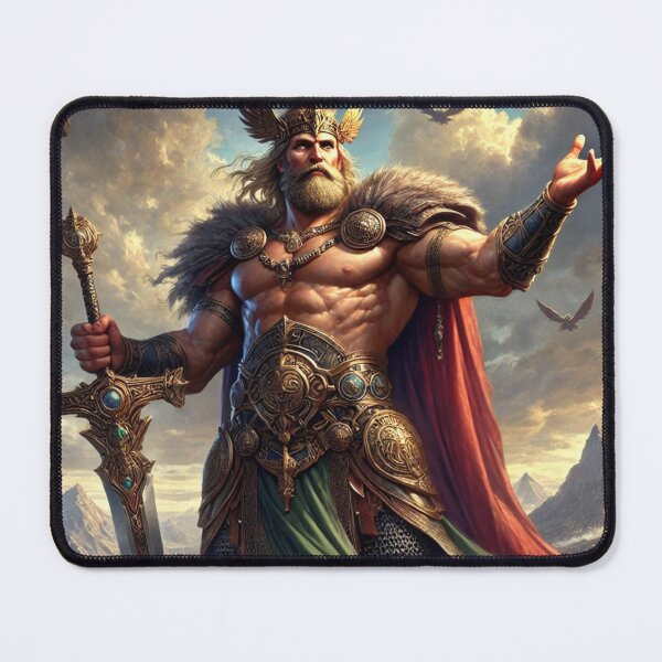 Item preview, Tyr the Mighty: The Majestic Norse God of Justice and Valor! designed and sold by aunins7.